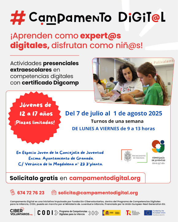 CAMPAMENTO DIGITAL EN GRANADA